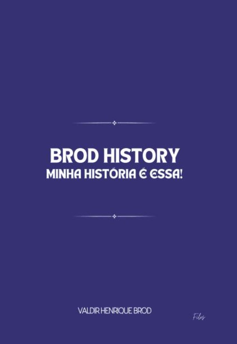 Capa do livro Brod History