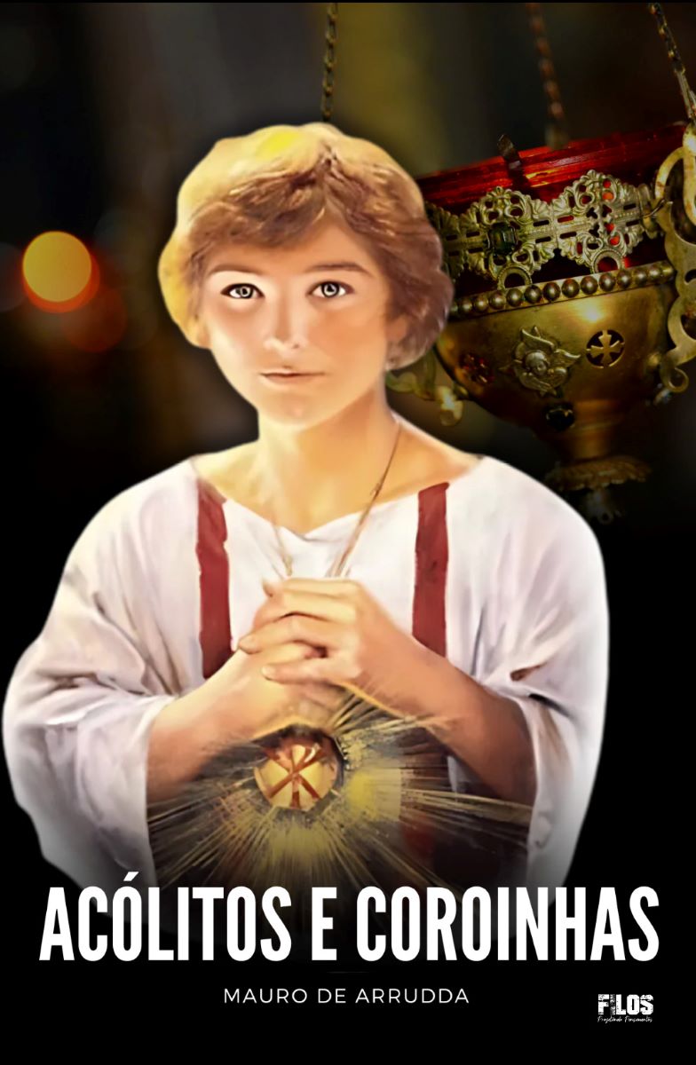 Capa do livro Acólitos e coroinhas: subo ao altar de Deus, pois é minha alegria