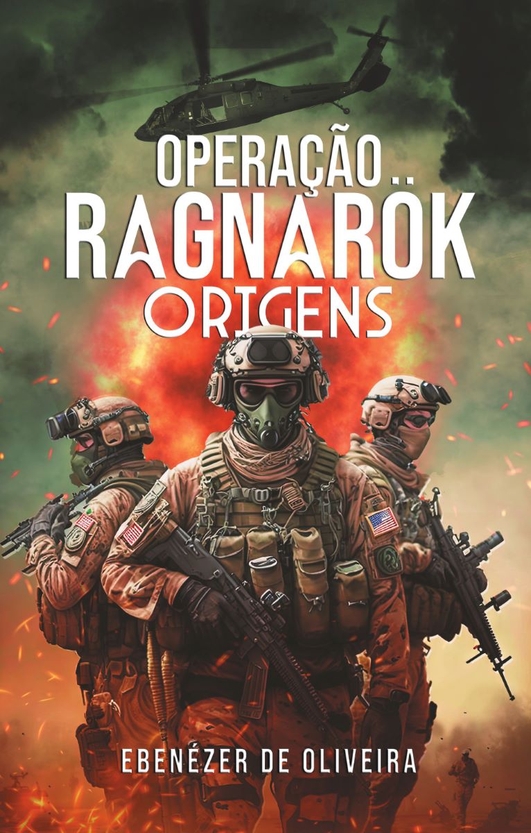 Capa do livro Operação Ragnarök. Origens.