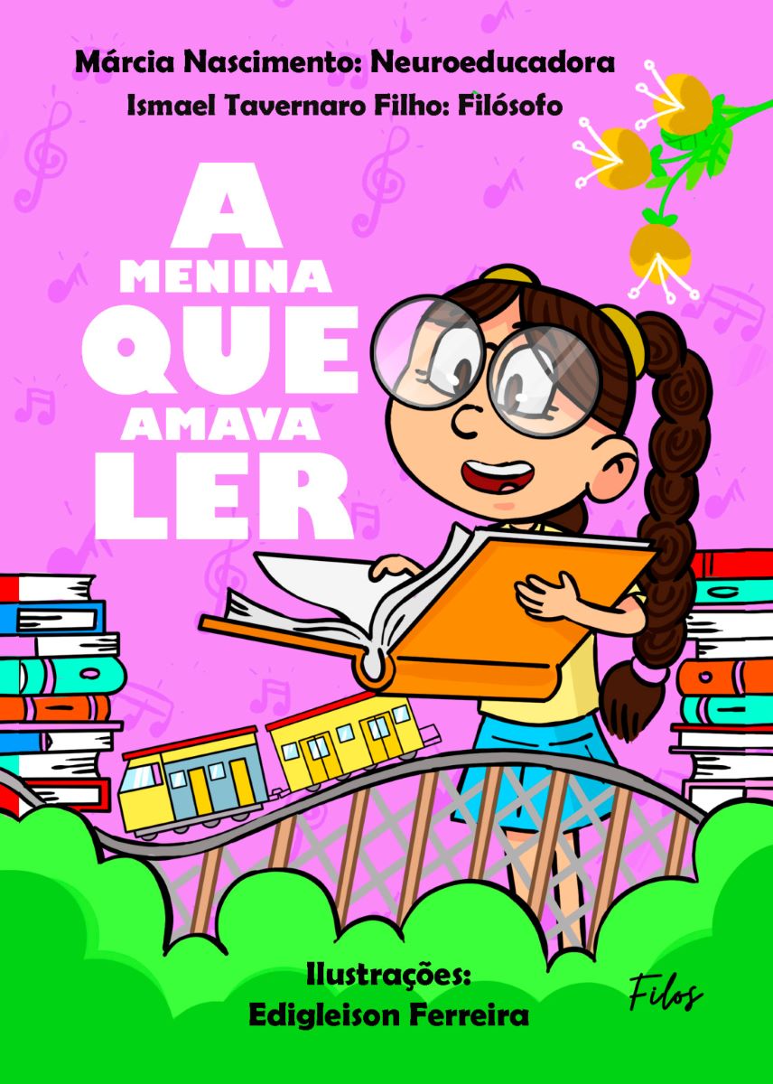 Capa do livro A menina que amava ler