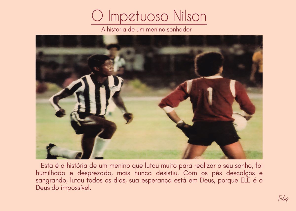 Capa do livro O Impetuoso Nilson: A história de um menino negro e pobre