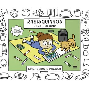 Rabisquinhos-para-colorir:-Brigadeiro-e-Pacoca
