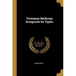 Tentamen-Medicum-Inaugurale-De-Typho