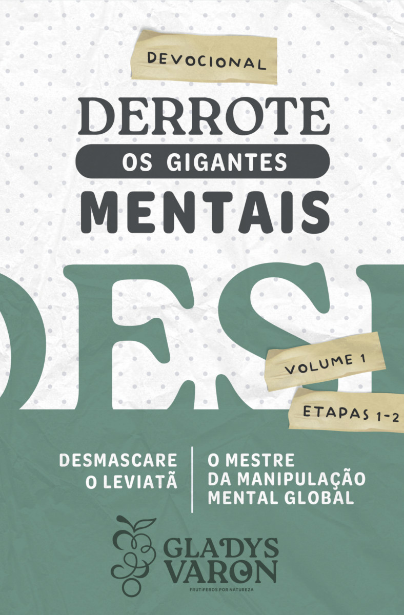 Capa do livro Derrote os gigantes mentais: Desmascare o leviatã, o mestre da manipulação mental global