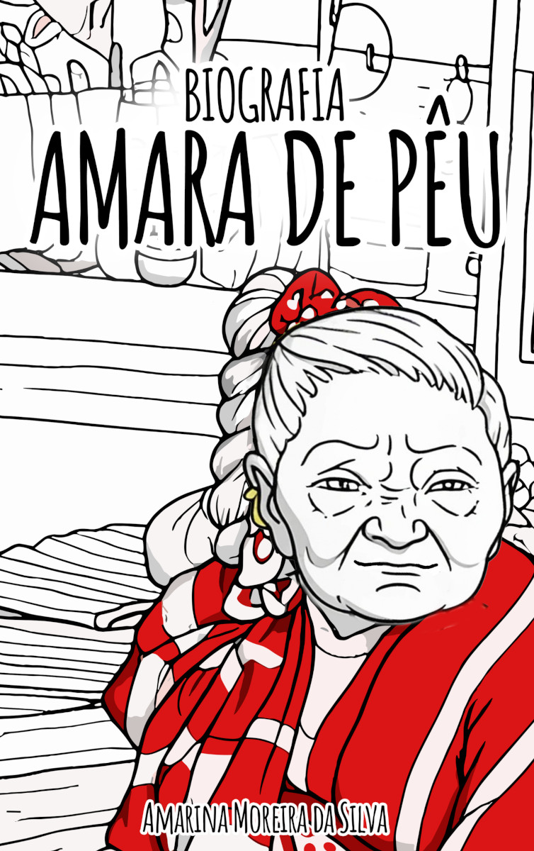 Capa do livro Biografia Amara de Pêu: a trocadeira