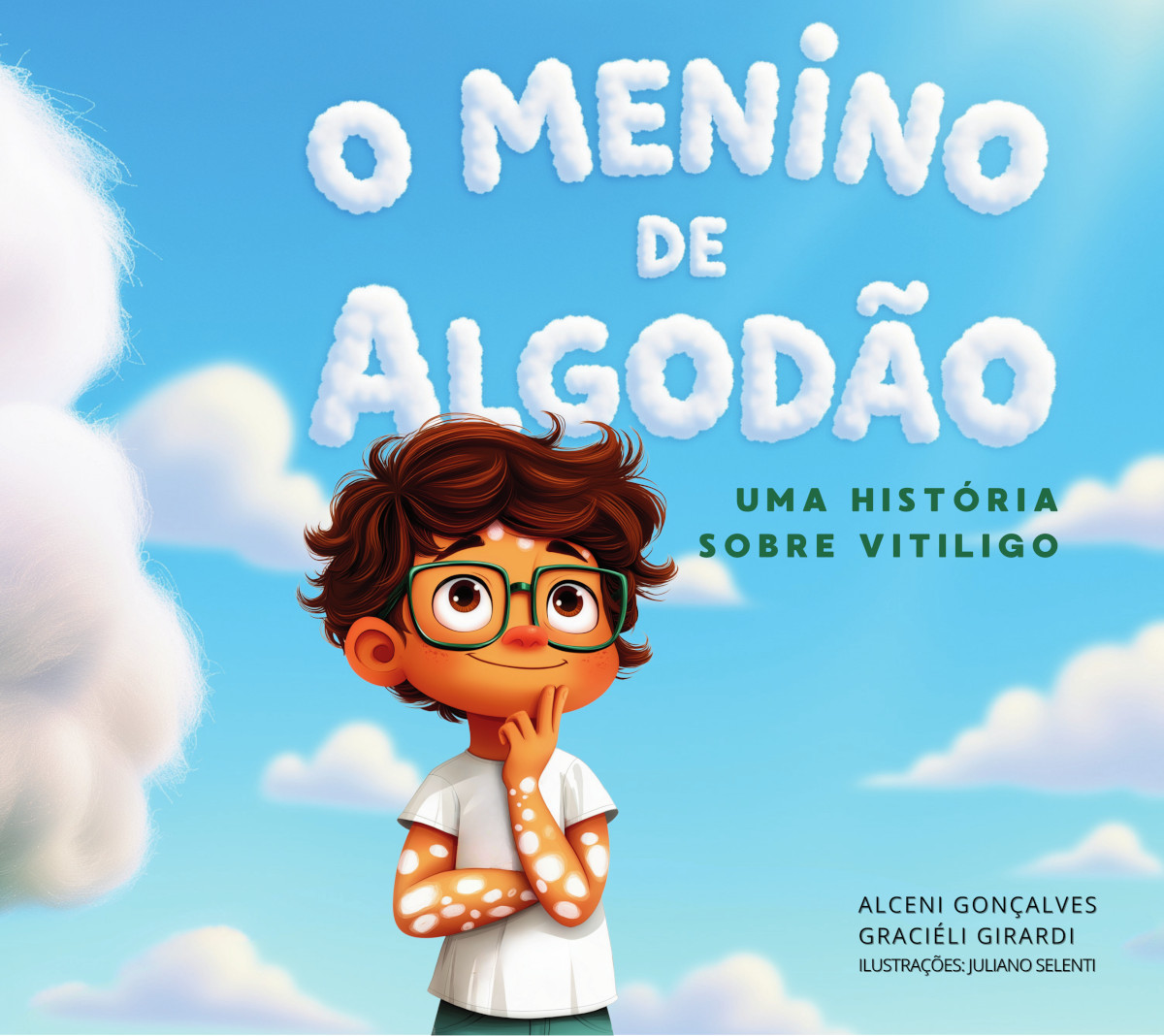 Capa do livro O Menino de Algodão