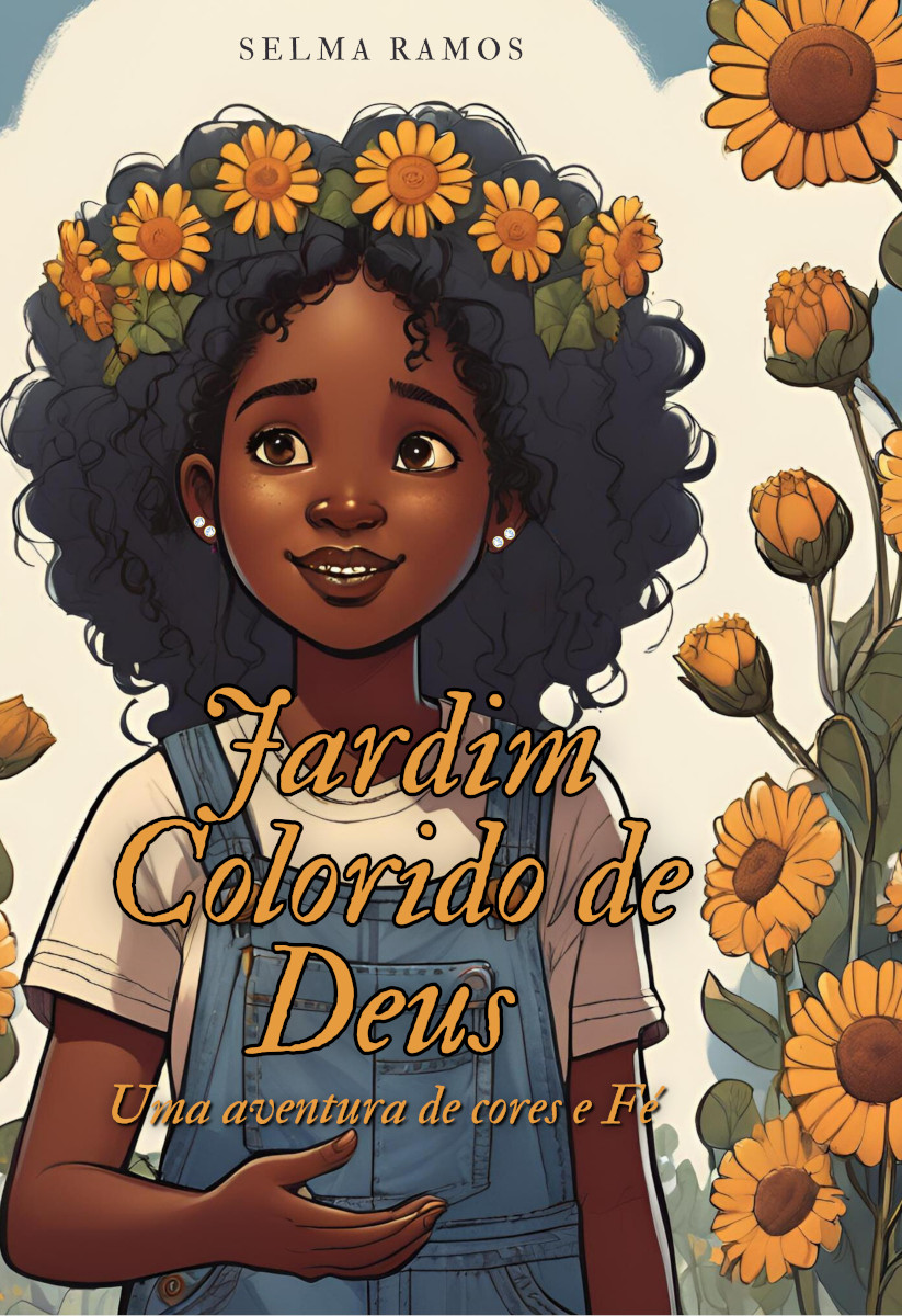 Capa do livro Jardim colorido de Deus