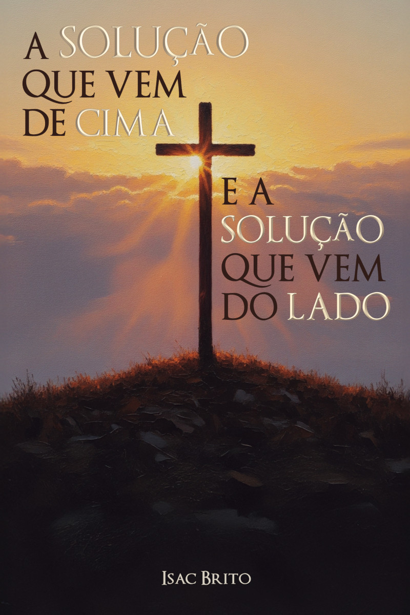 Capa do livro A Solução que vem de cima e a solução que vem do lado
