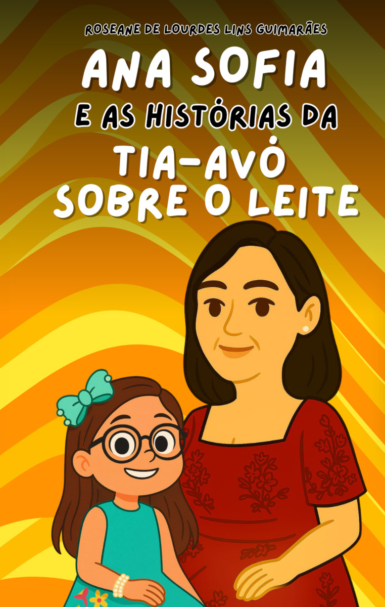 Capa do livro Ana Sofia e as história da tia-avó sobre o leite