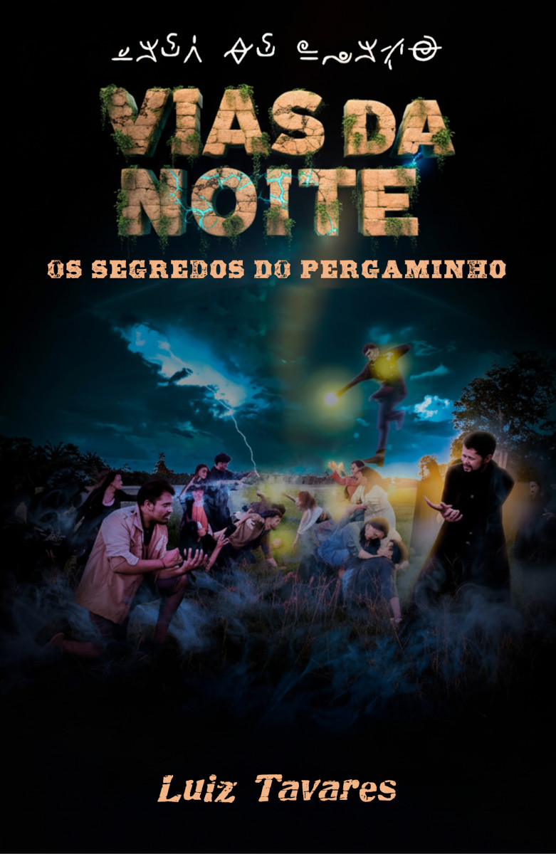 Capa do livro Vias da Noite: Os segredos do pergaminho