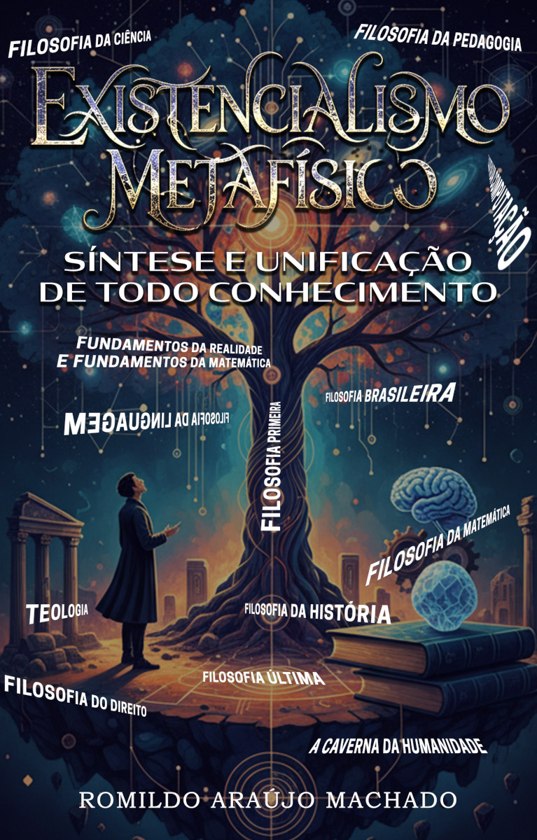 Capa do livro Existencialismo metafísico: Síntese e unificação de todo conhecimento
