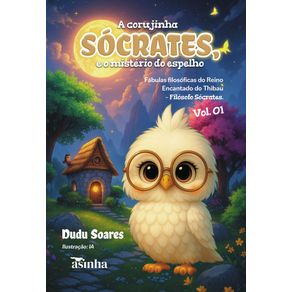 A-corujinha-Socrates-e-o-misterio-do-espelho--fabulas-filosoficas-do-reino-encantado-do-Thibau-–-Filosofo-Socrates--Vol.-01
