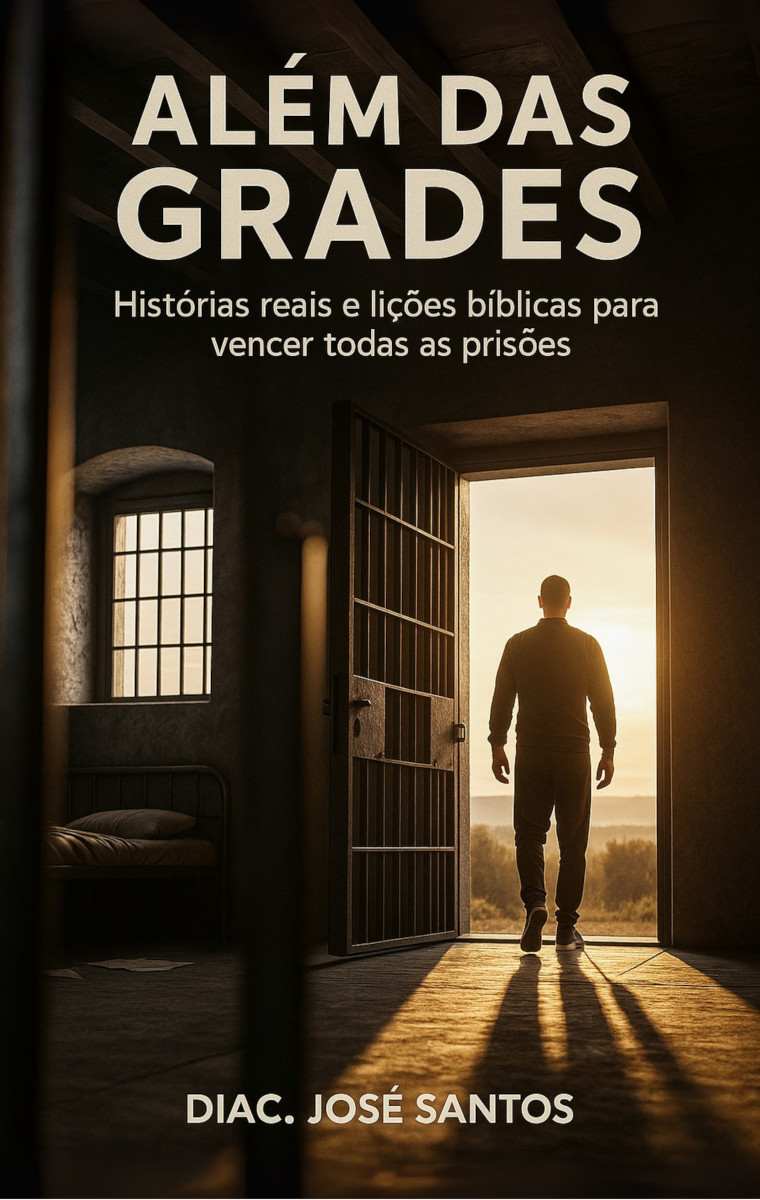 Capa do livro Além das grades