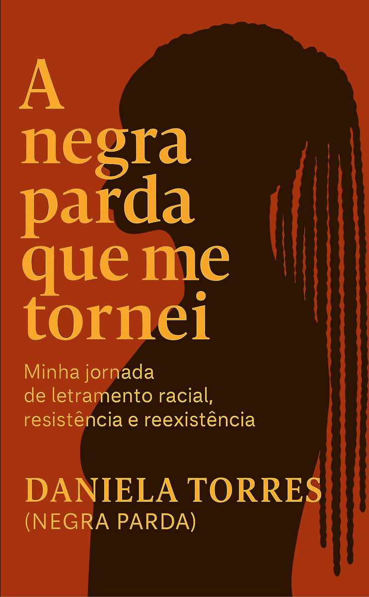 Capa do livro A negra parda que me tornei