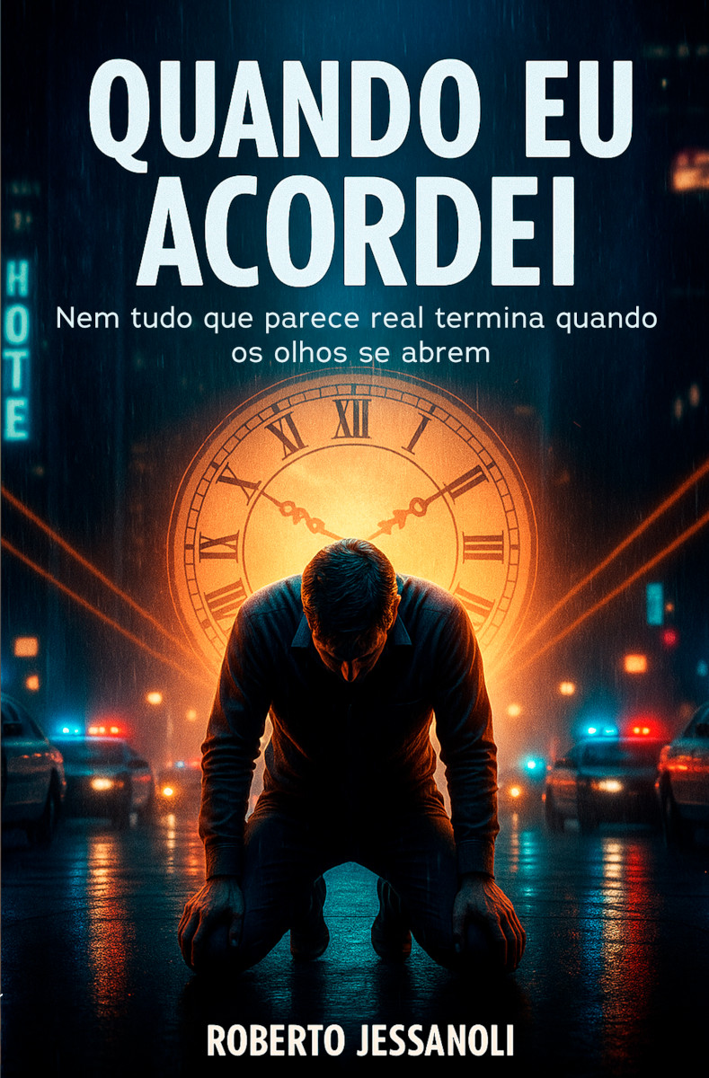 Capa do livro Quando eu acordei: Nem tudo o que parece real termina quando os olhos se abrem