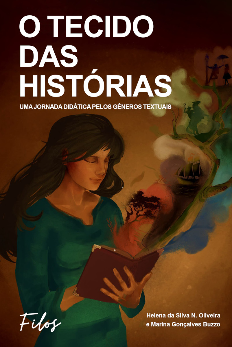 Capa do livro Tecido das Histórias: Uma Jornada Didática pelos Gêneros Textuais