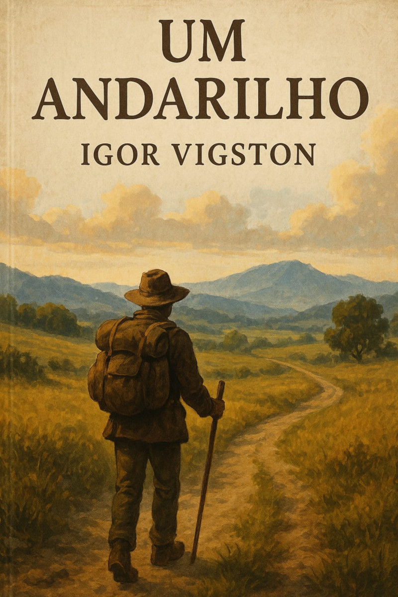 Capa do livro Um andarilho