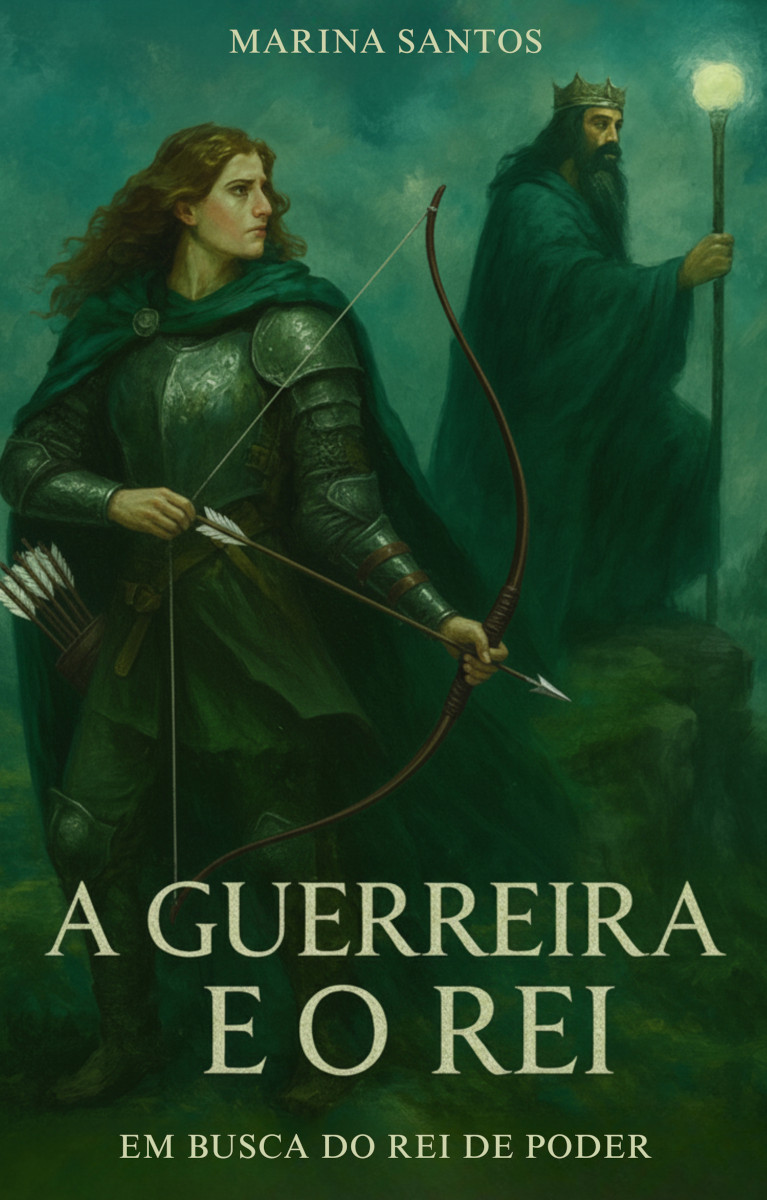 Capa do livro A guerreira e o Rei : em busca do rei de poder