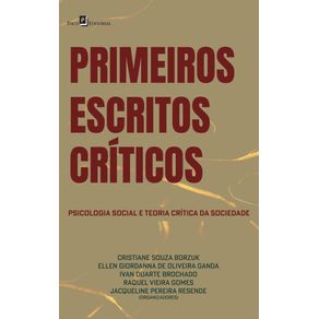 Primeiros-escritos-criticos---Psicologia-social-e-teoria-critica-da-sociedade