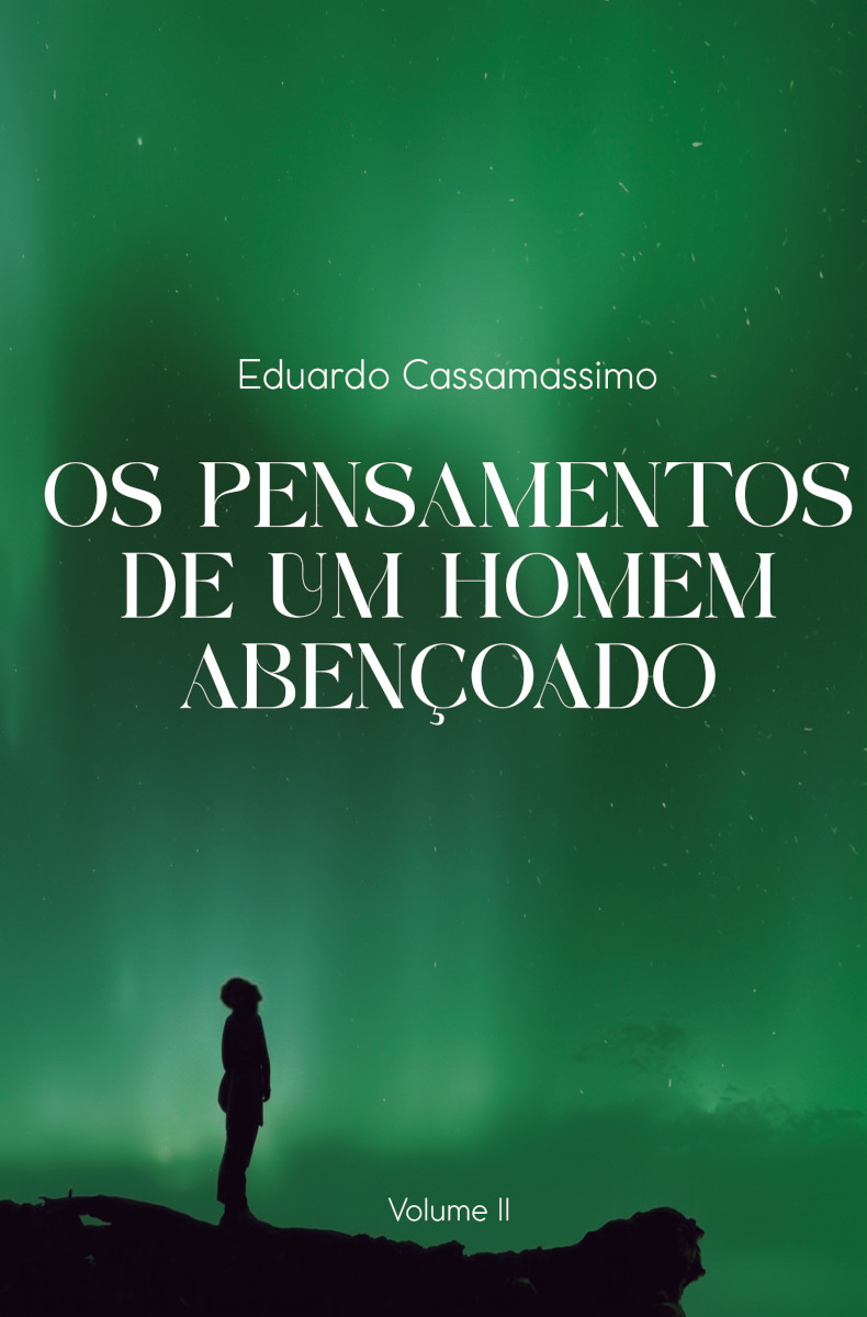 Capa do livro Os Pensamentos de Um Homem Abençoado