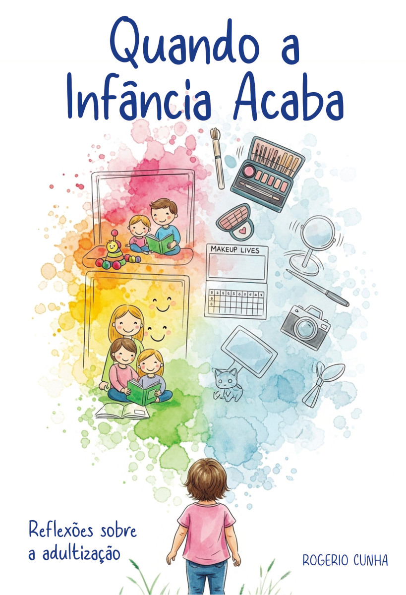 Capa do livro Quando a Infância Acaba: Reflexões sobre a adultização