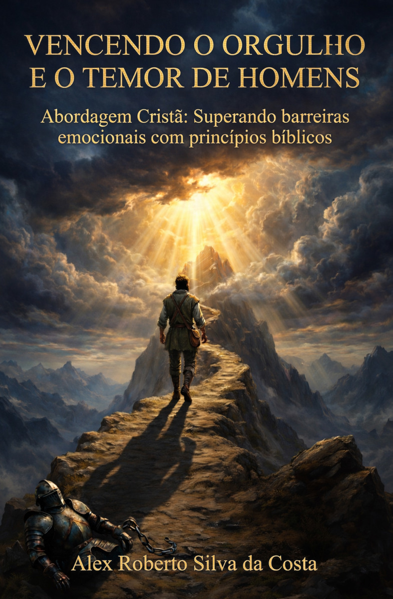 Capa do livro Vencendo o Orgulho e o Temor de Homens: Abordagem cristã superando barreiras emocionais com princípios bíblicos