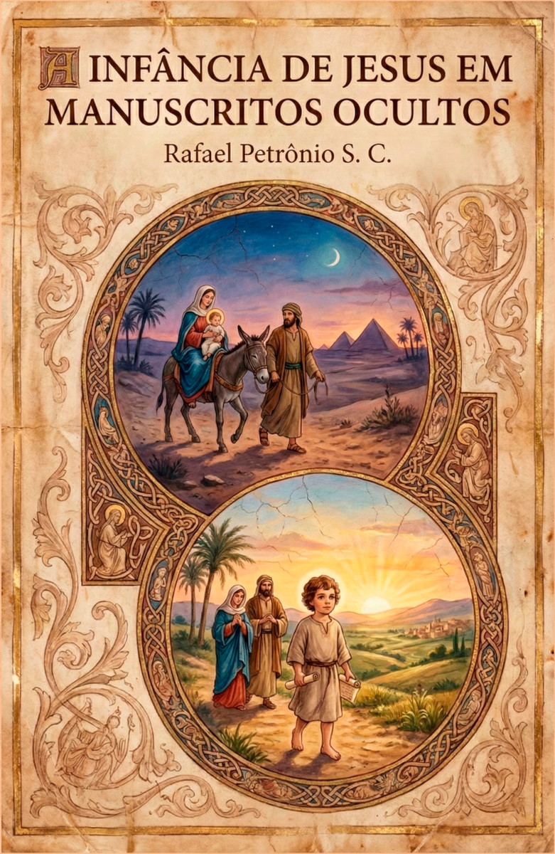 Capa do livro O segredo da Infância de Jesus em manuscritos ocultos