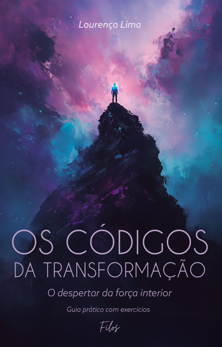 Capa do livro OS CÓDIGOS DA TRANSFORMAÇÃO: O DESPERTAR DA FORÇA INTERIOR