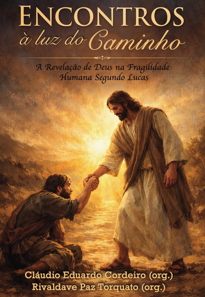 Capa do livro Encontros à luz do Caminho: A revelação de Deus na fragilidade humana segundo Lucas