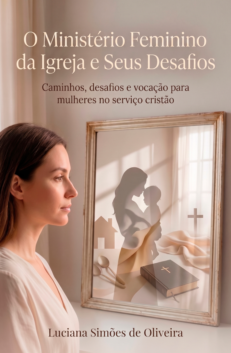 Capa do livro O ministério feminino e seus desafios: Caminho, desafios e vocação para a mulher no serviço cristão