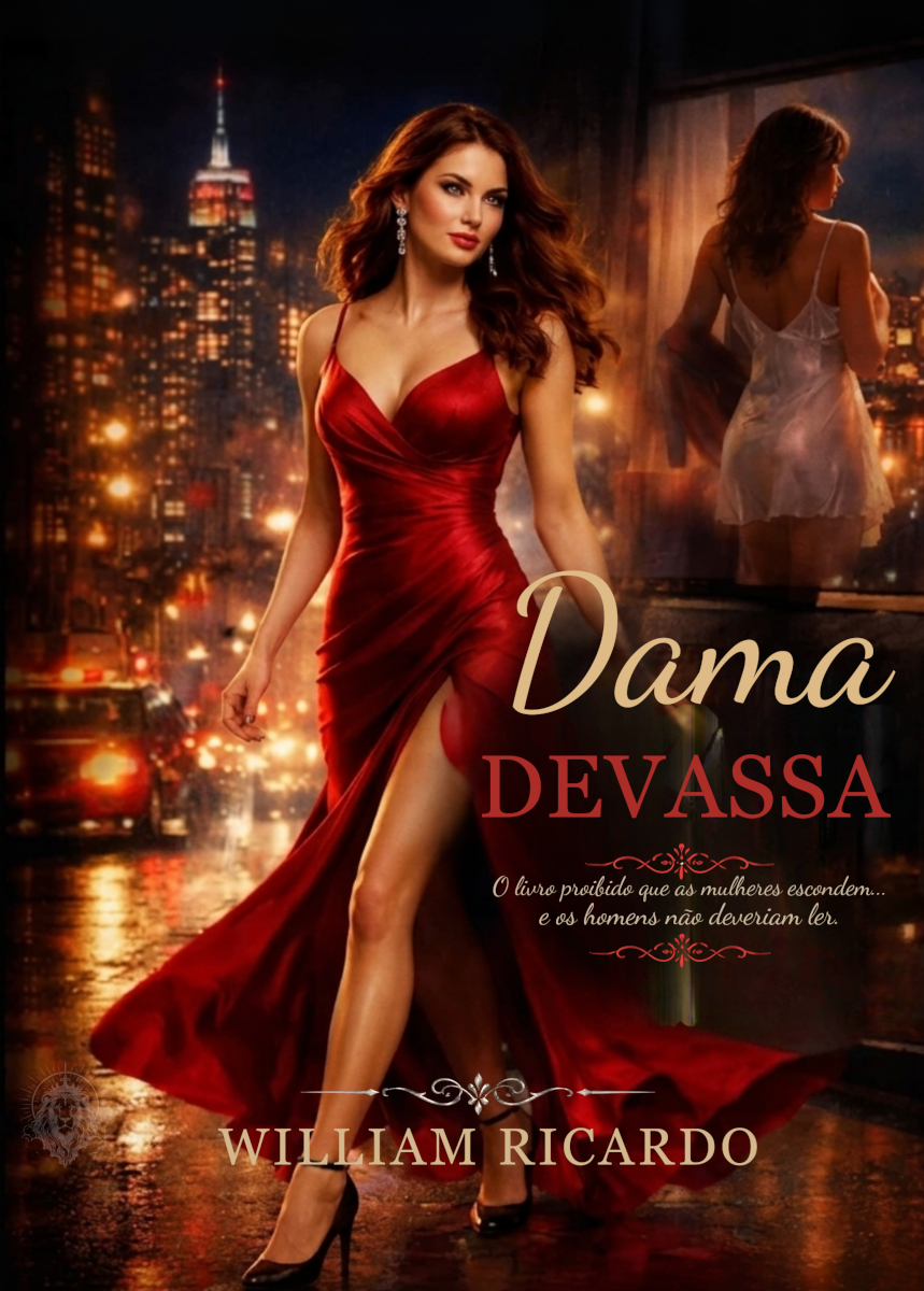 Capa do livro Dama Devassa: O livro proibido que as mulheres escondem... e os homens não deveriam ler.