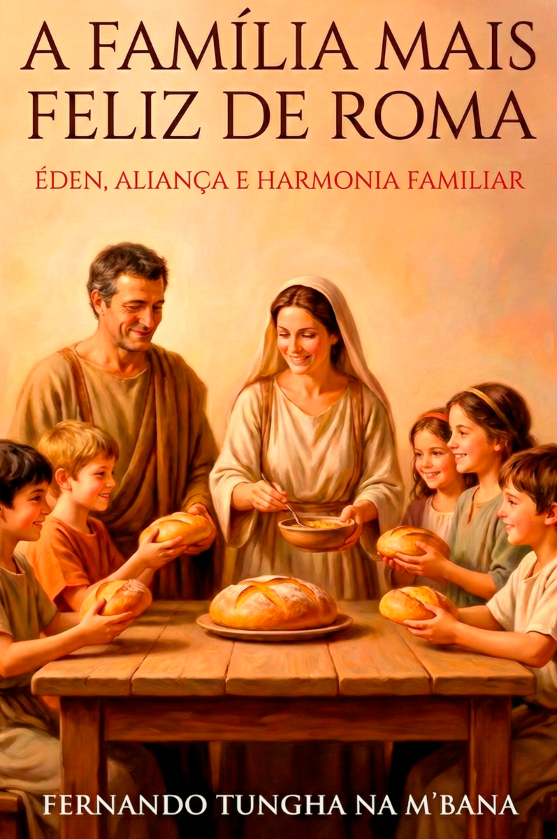 Capa do livro A família mais feliz de Roma: Éden, Aliança, e Harmonia familiar