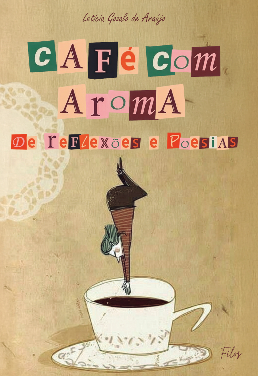 Capa do livro Café com Aroma: de Reflexões e Poesias