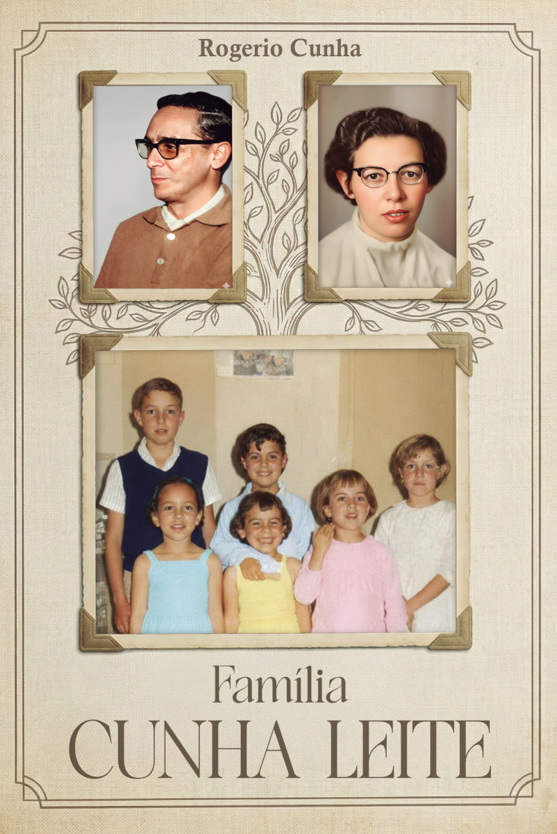 Capa do livro Família Cunha Leite