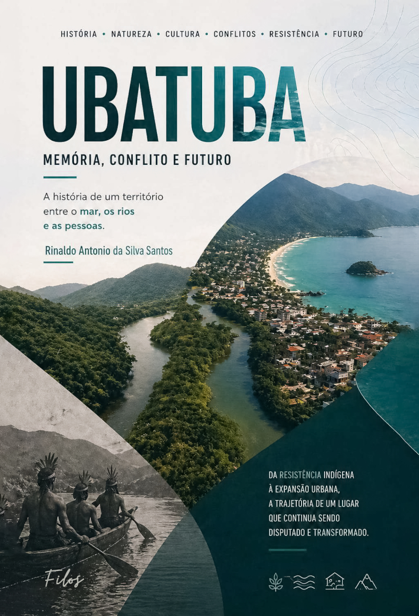 Capa do livro Ubatuba, memória, conflito e futuro