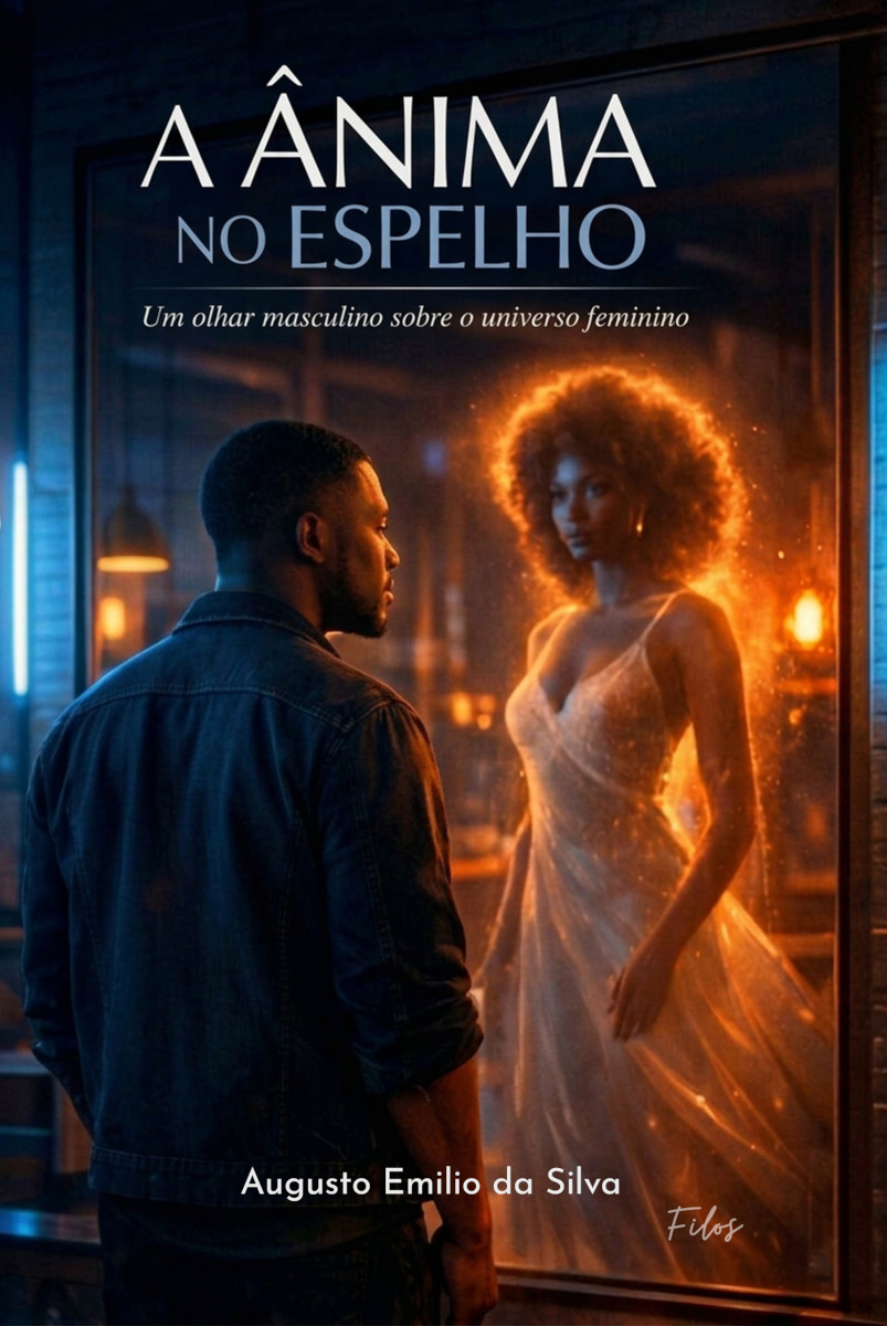 Capa do livro A Ânima no Espelho: Um Olhar Masculino Sobre o Universo feminino