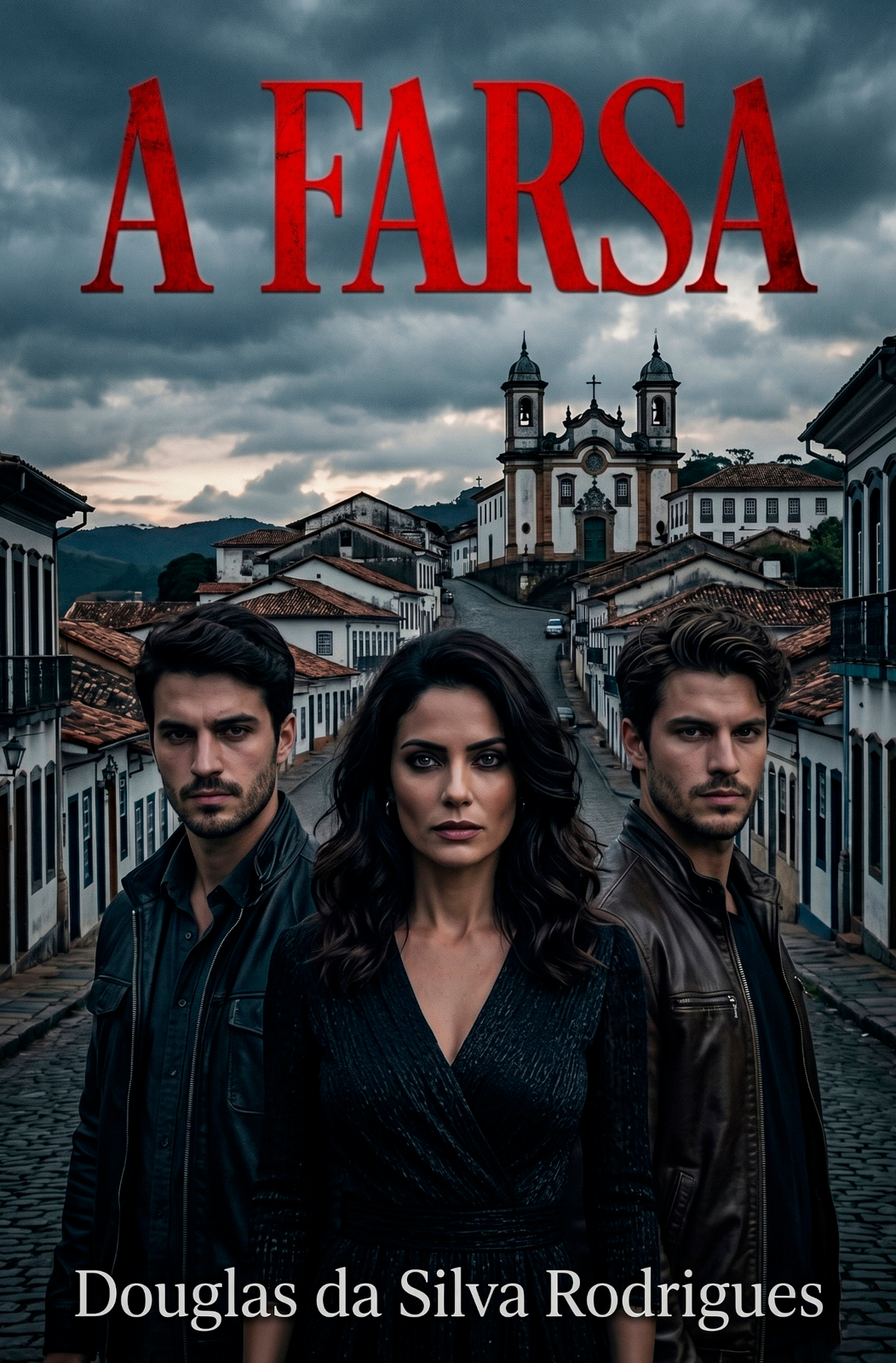 Capa do livro A farsa