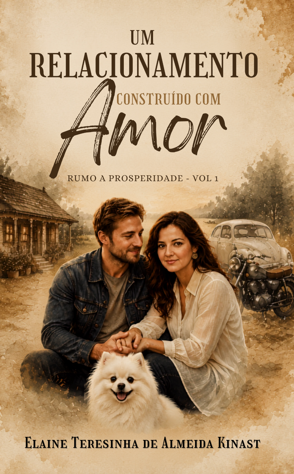 Capa do livro Um Relacionamento Construído com Amor