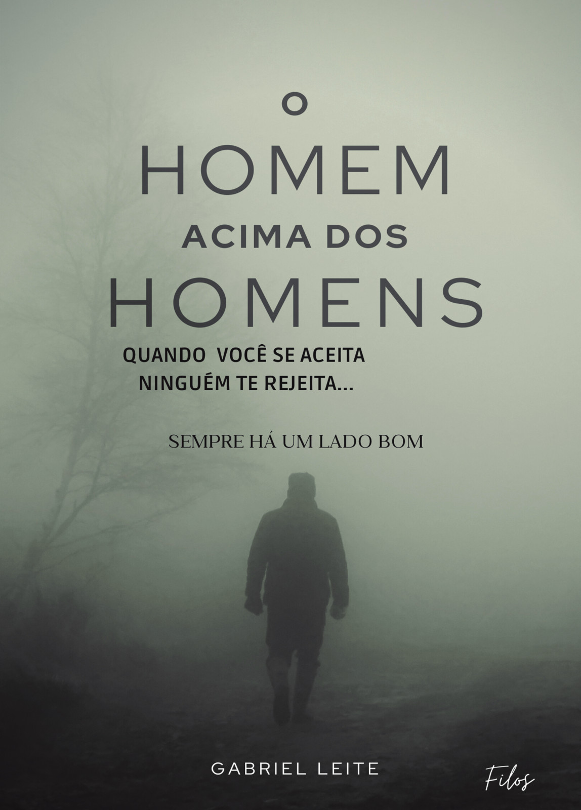 Capa do livro O homem acima dos homens: Quando você se aceita ninguém te rejeita