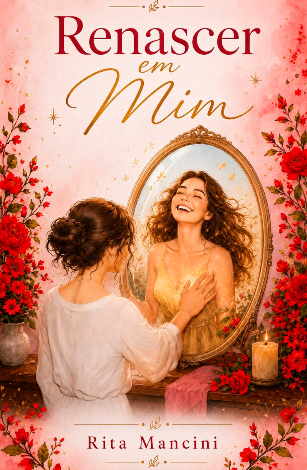 Capa do livro Renascer em mim: Reflexões para quem busca cura, força e transformação interior