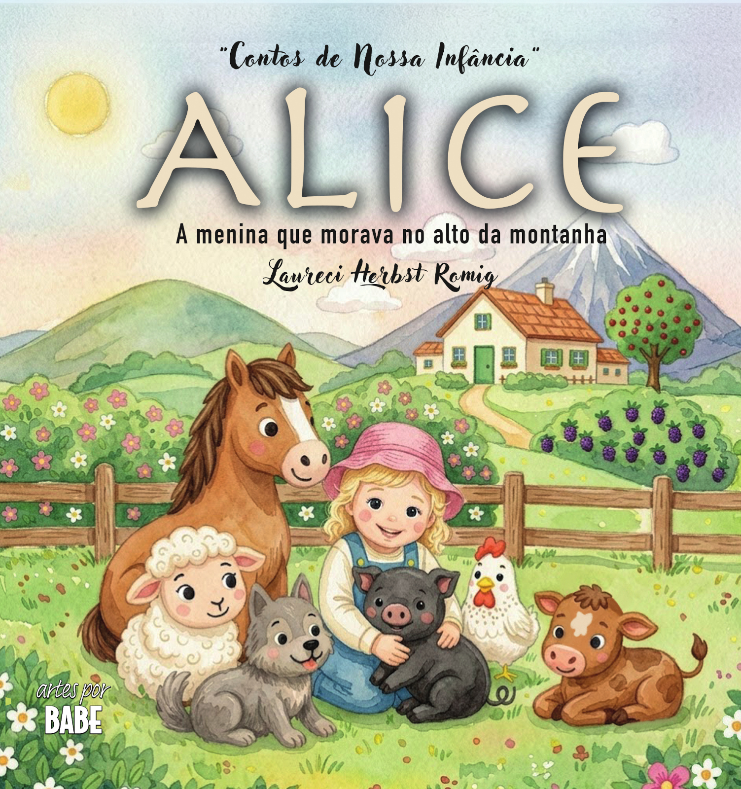 Capa do livro Alice, a menina que morava no alto da montanha