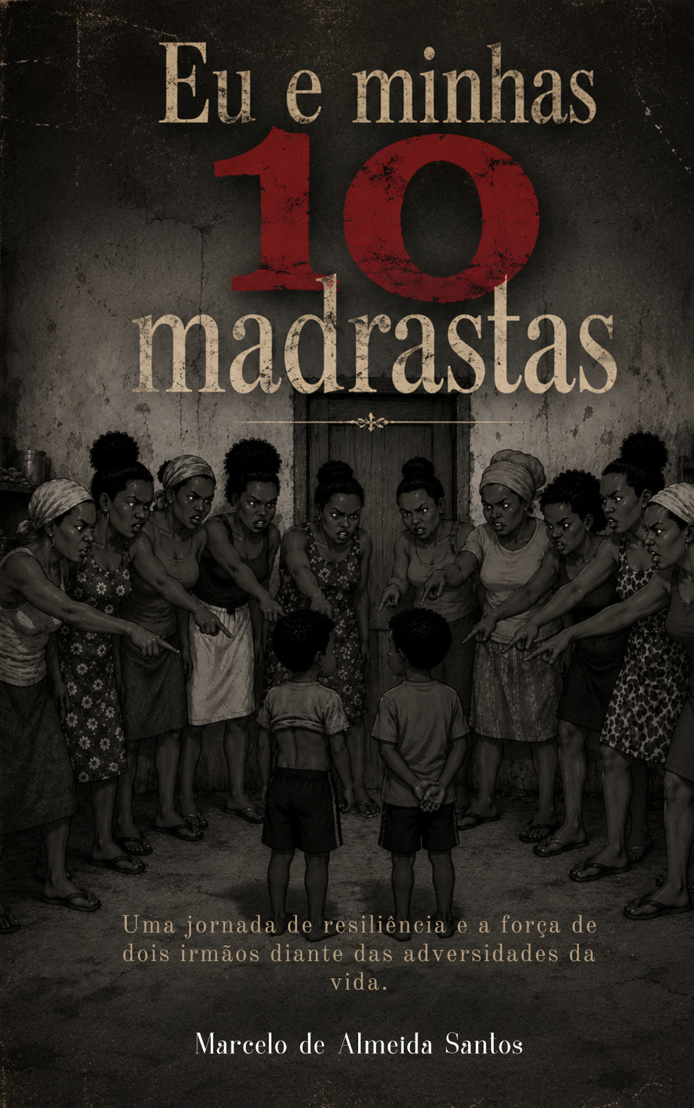 Capa do livro Eu e minhas 10 madrastas