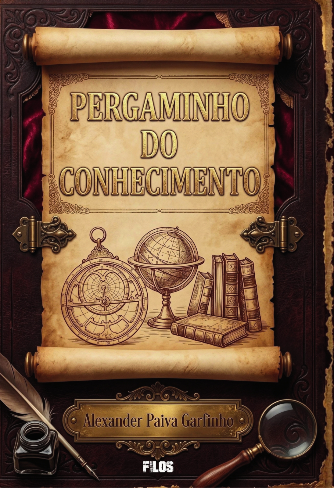 Capa do livro Pergaminho do Conhecimento