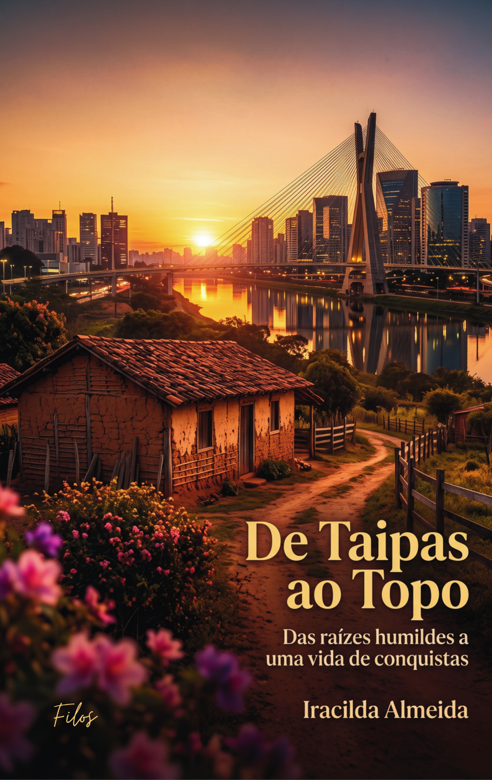 Capa do livro De taipas ao topo: das raízes humildes a uma vida de conquistas