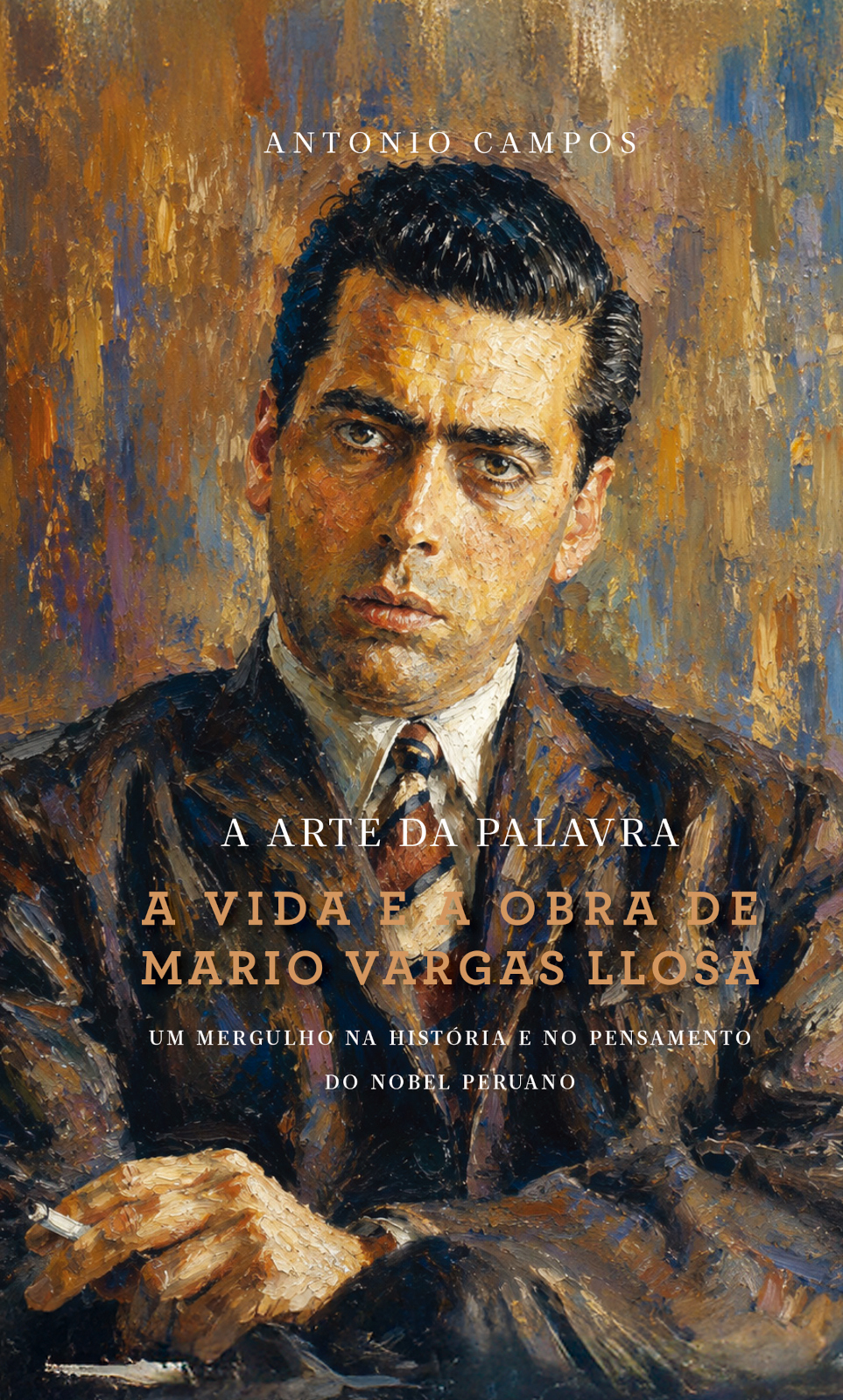 Capa do livro A arte da palavra: A vida e a obra de Mário Vargas Llosa
