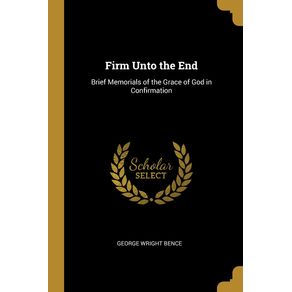 Firm-Unto-the-End