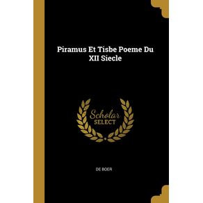 Piramus-Et-Tisbe-Poeme-Du-XII-Siecle