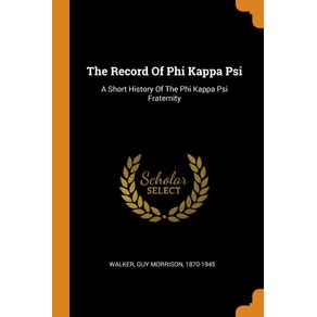 The-Record-Of-Phi-Kappa-Psi