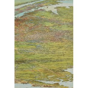 1897-Greater-New-York-Birds-Eye-View---A-Poetose-Notebook---Journal---Diary--100-pages-50-sheets-