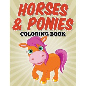 Horses---Ponies-Coloring-Book